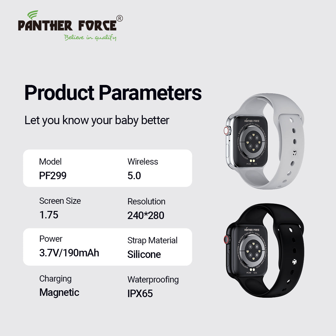 The PANTHERFORCE Smart Watch (PF299) The PANTHERFORCE Smart Watch (PF299)